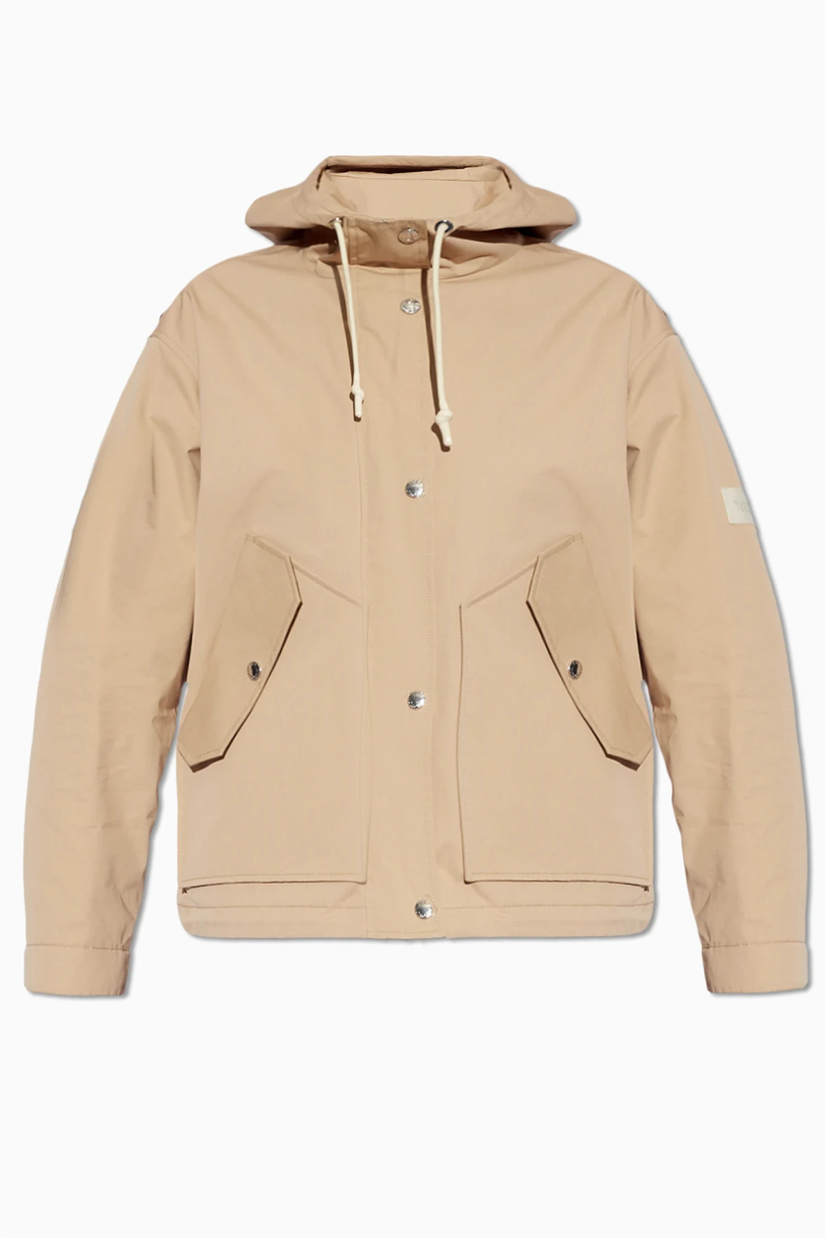 Waterproof jacket with hood