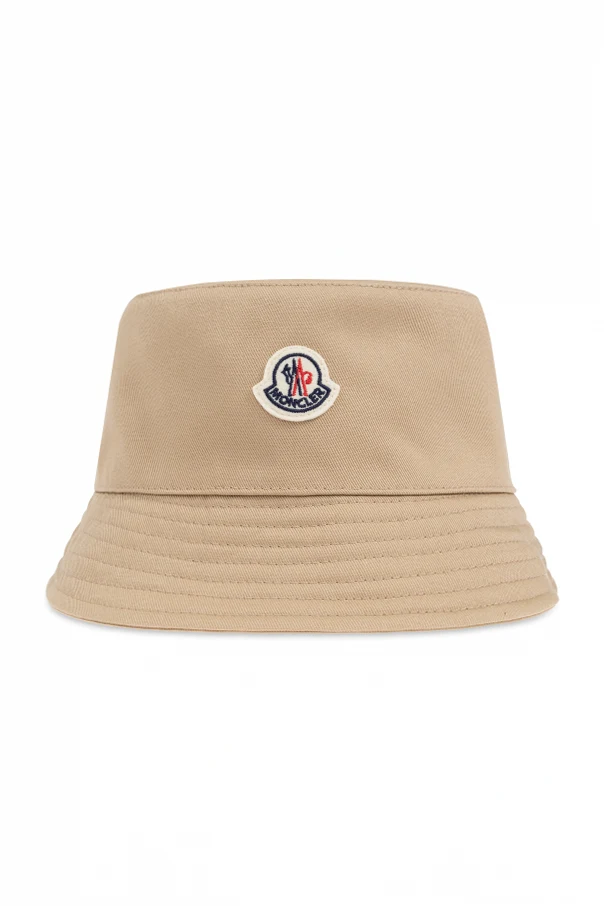 BEIGE Baumwollhut mit Logo