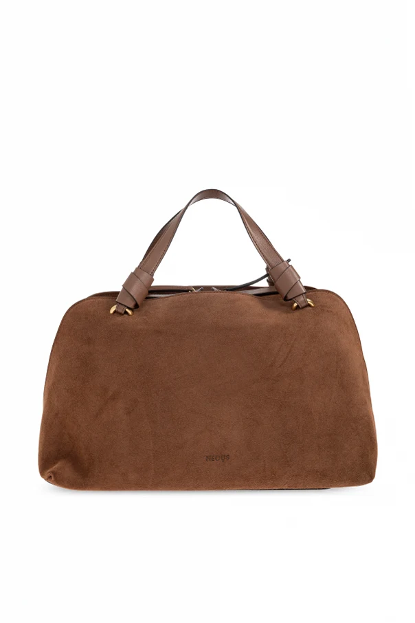 BROWN 'Aries' handheld bag