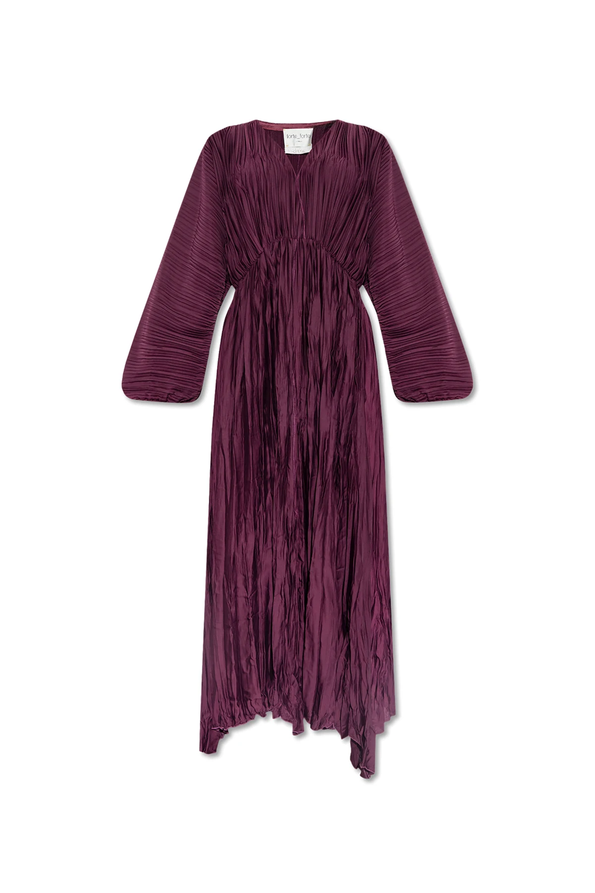 Kleid mit zerknittertem Effekt