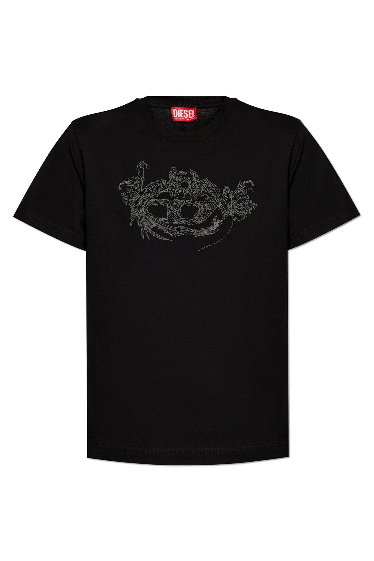 BLACK T-shirt `T-REGS-P2`