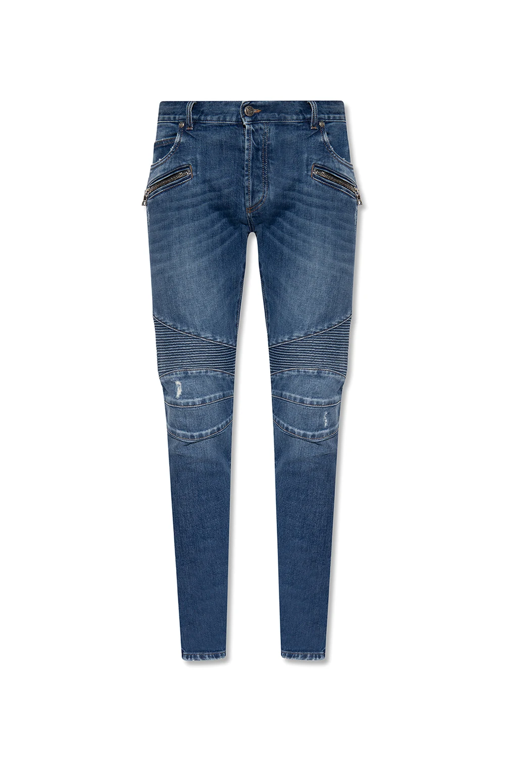 Jeans with multiple pockets