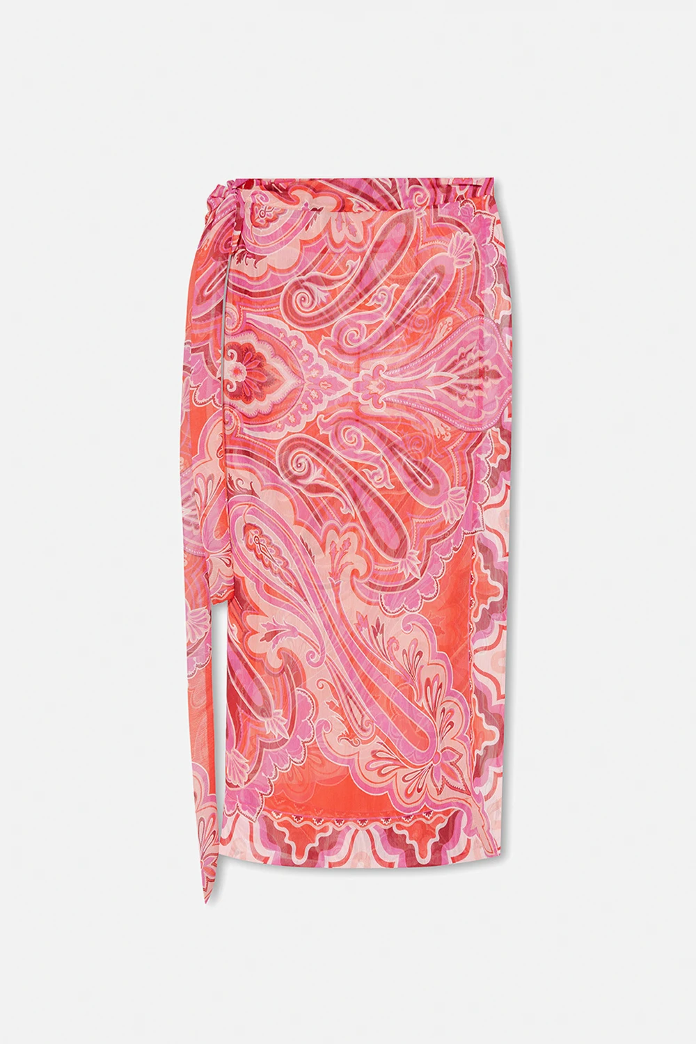 See-through pareo