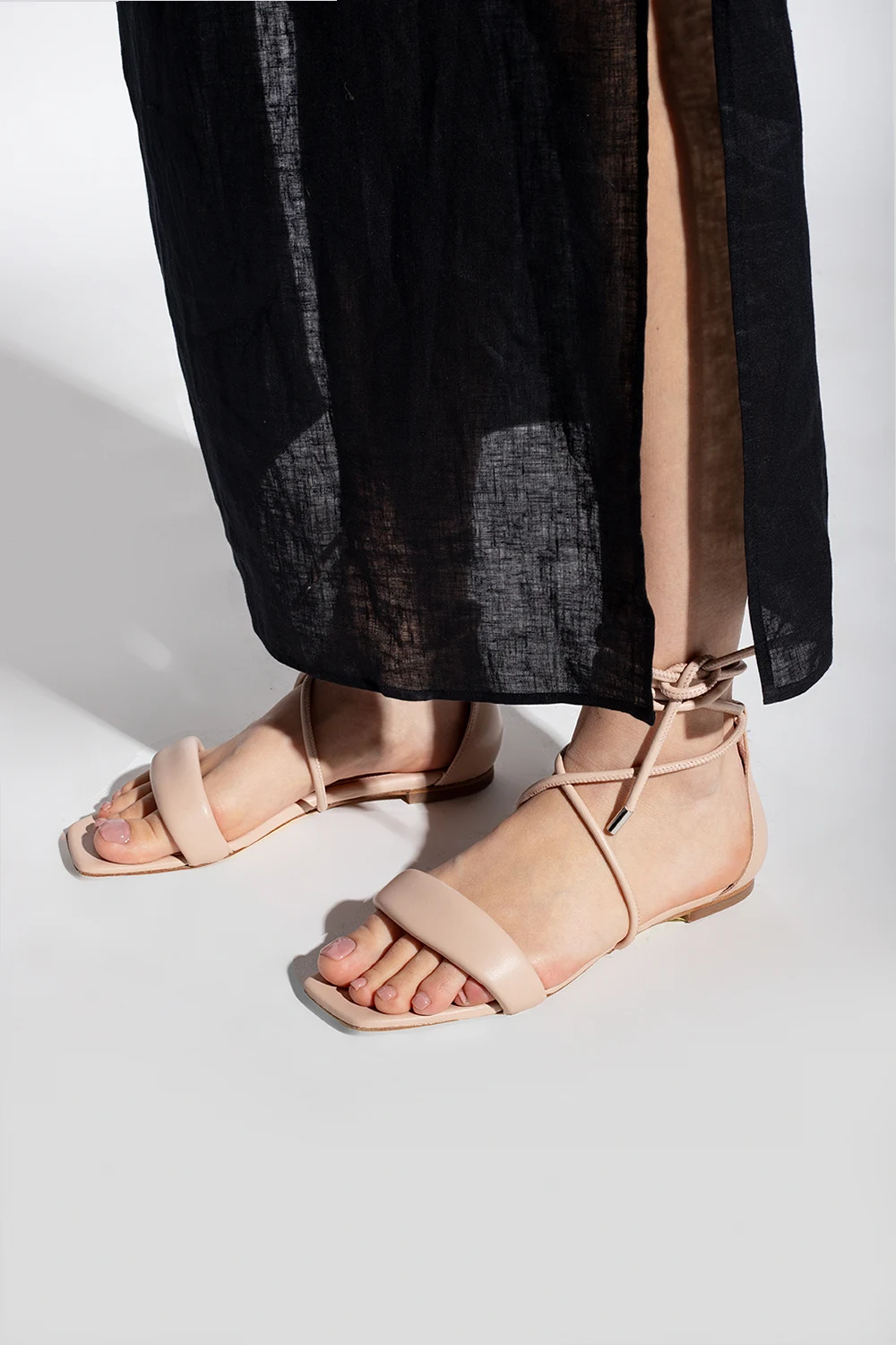 ‘Panora’ leather sandals