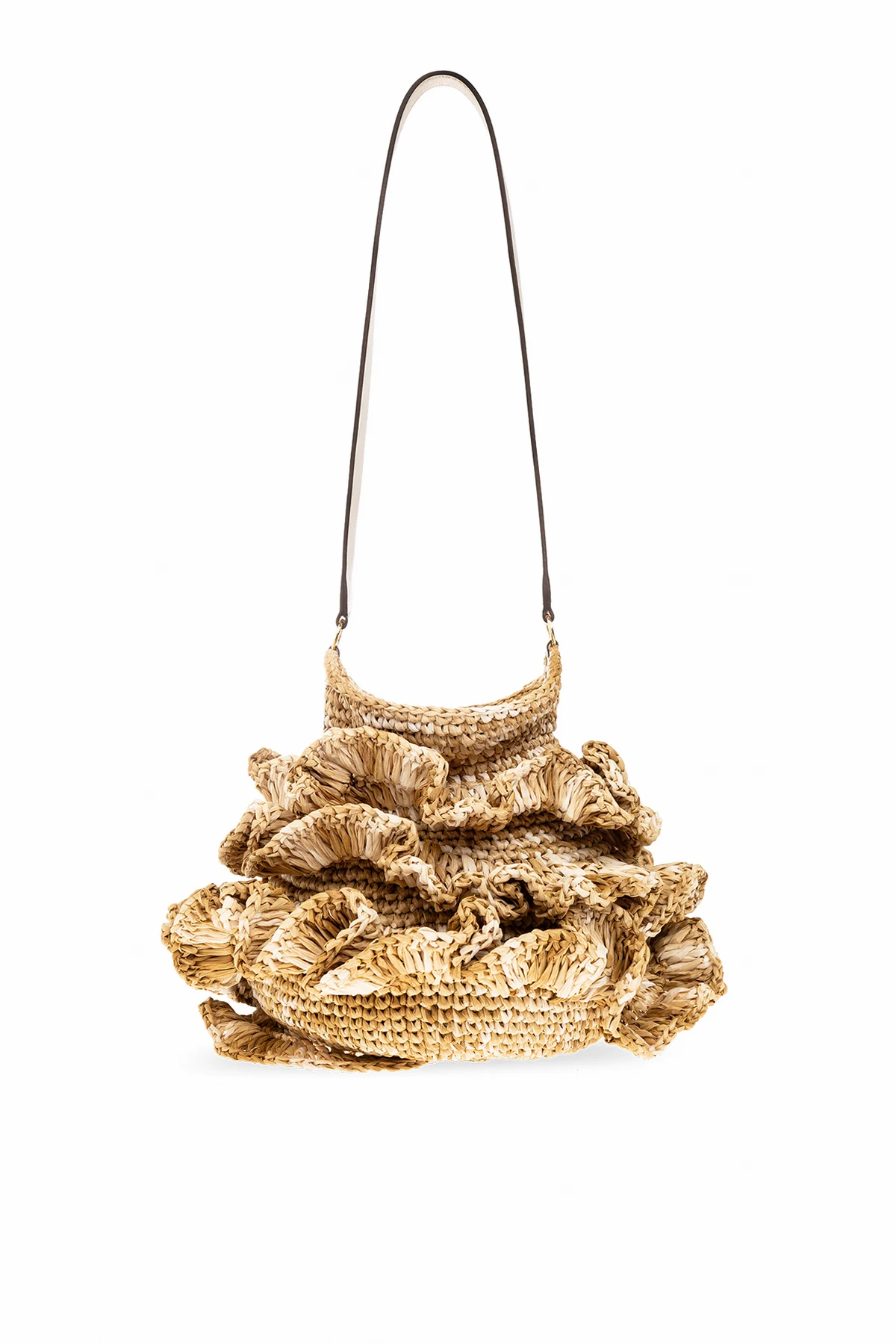 ‘Ruffled Tulip’ shoulder bag