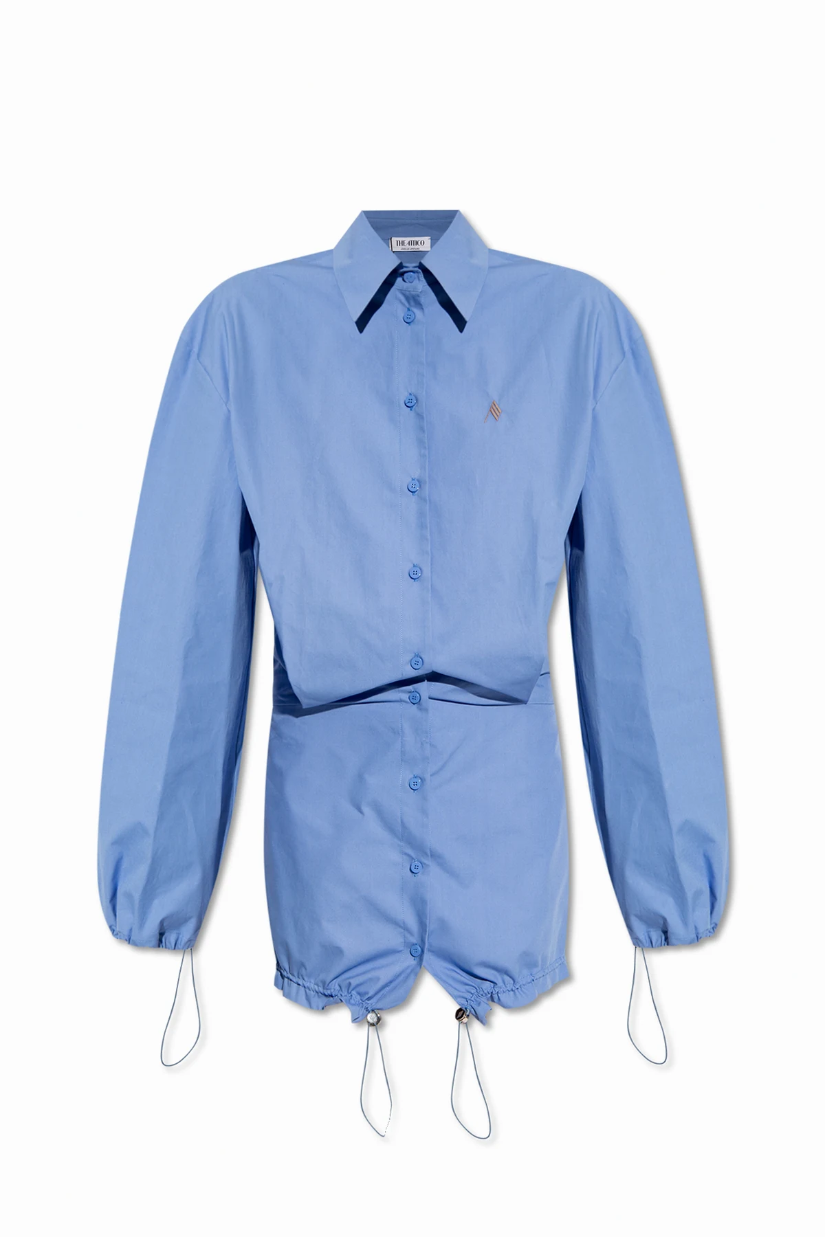 Mini shirt dress