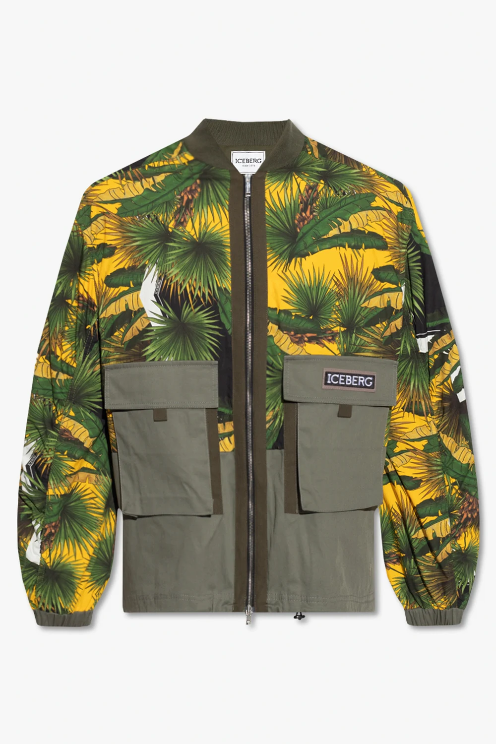 Jacket with floral motif