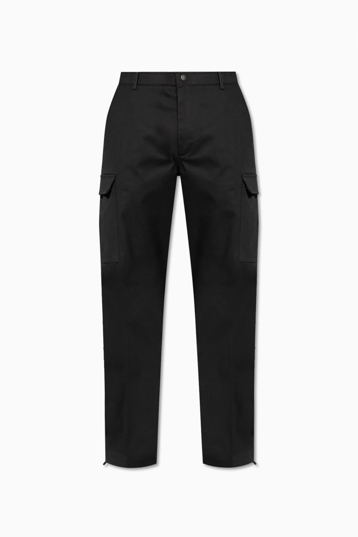 SCHWARZ Hose mit Taschen