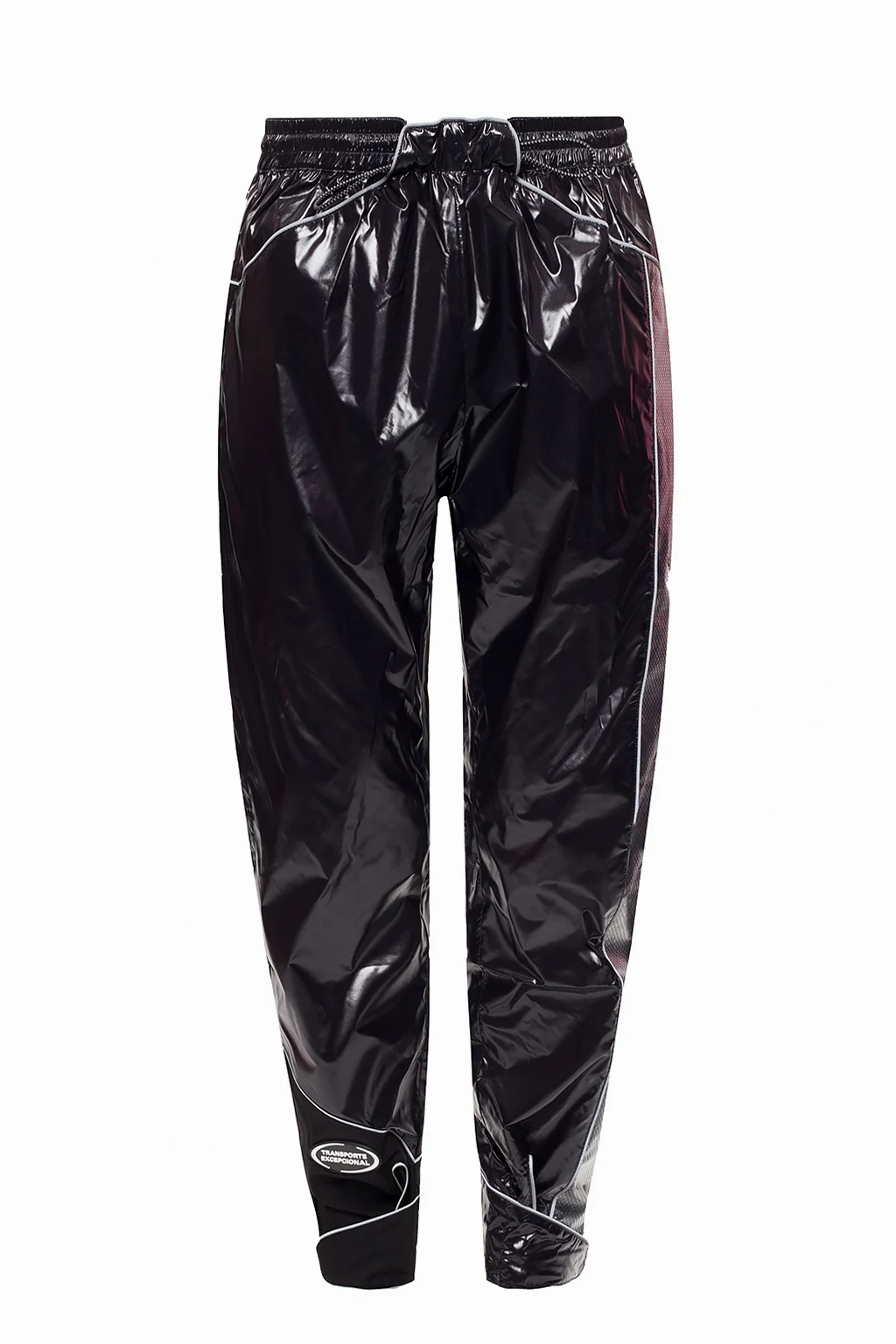 Trousers with reflective inserts