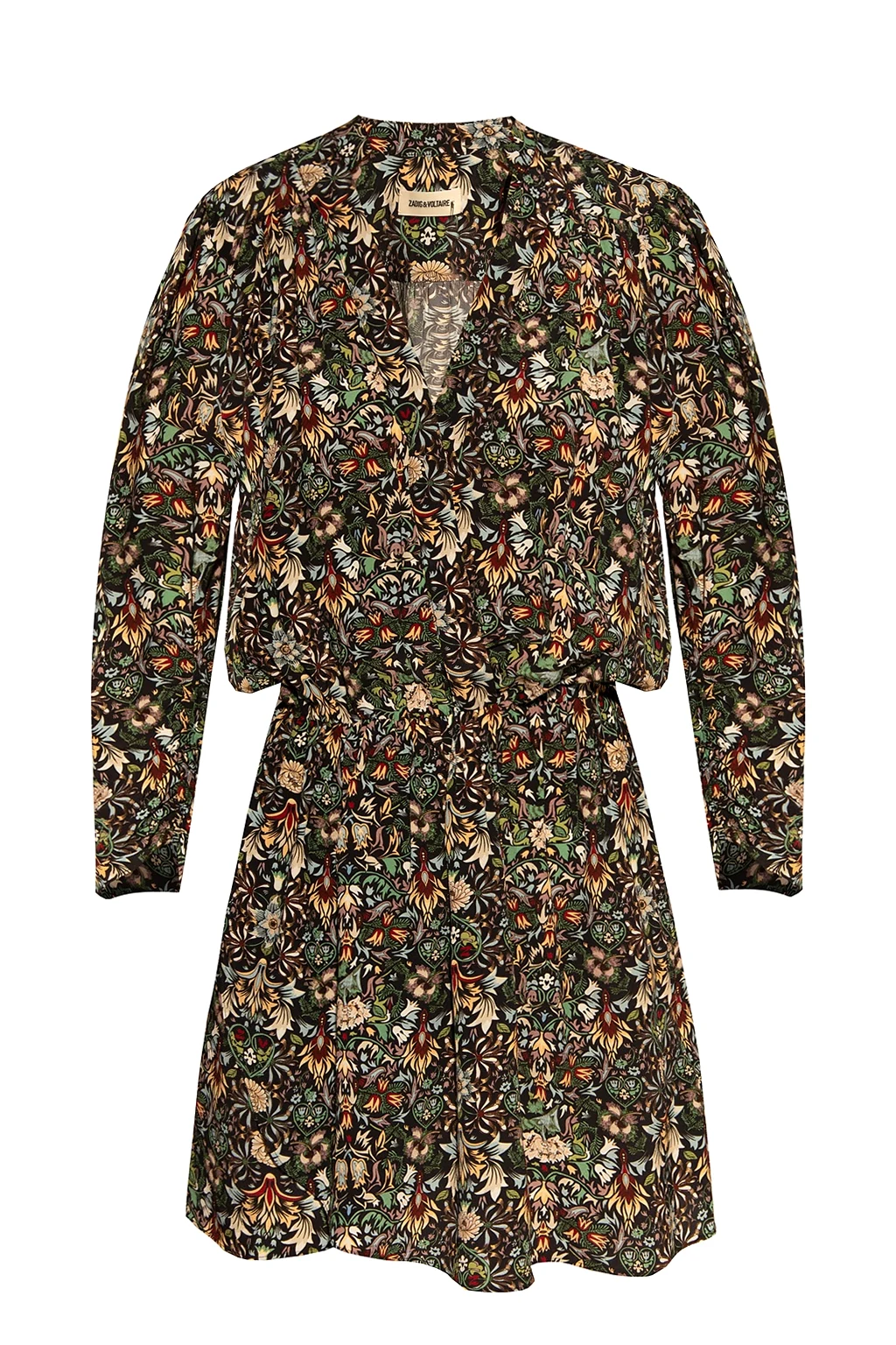 Floral-printed dress