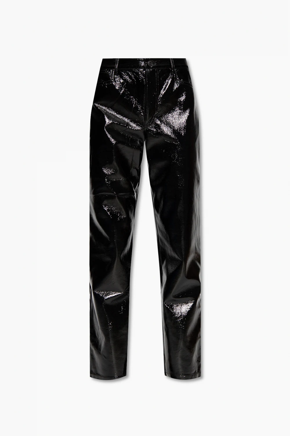 Varnished trousers