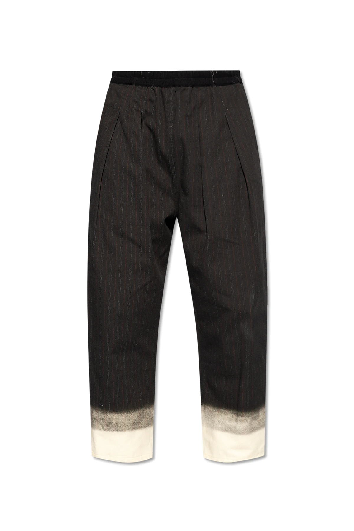 Striped trousers