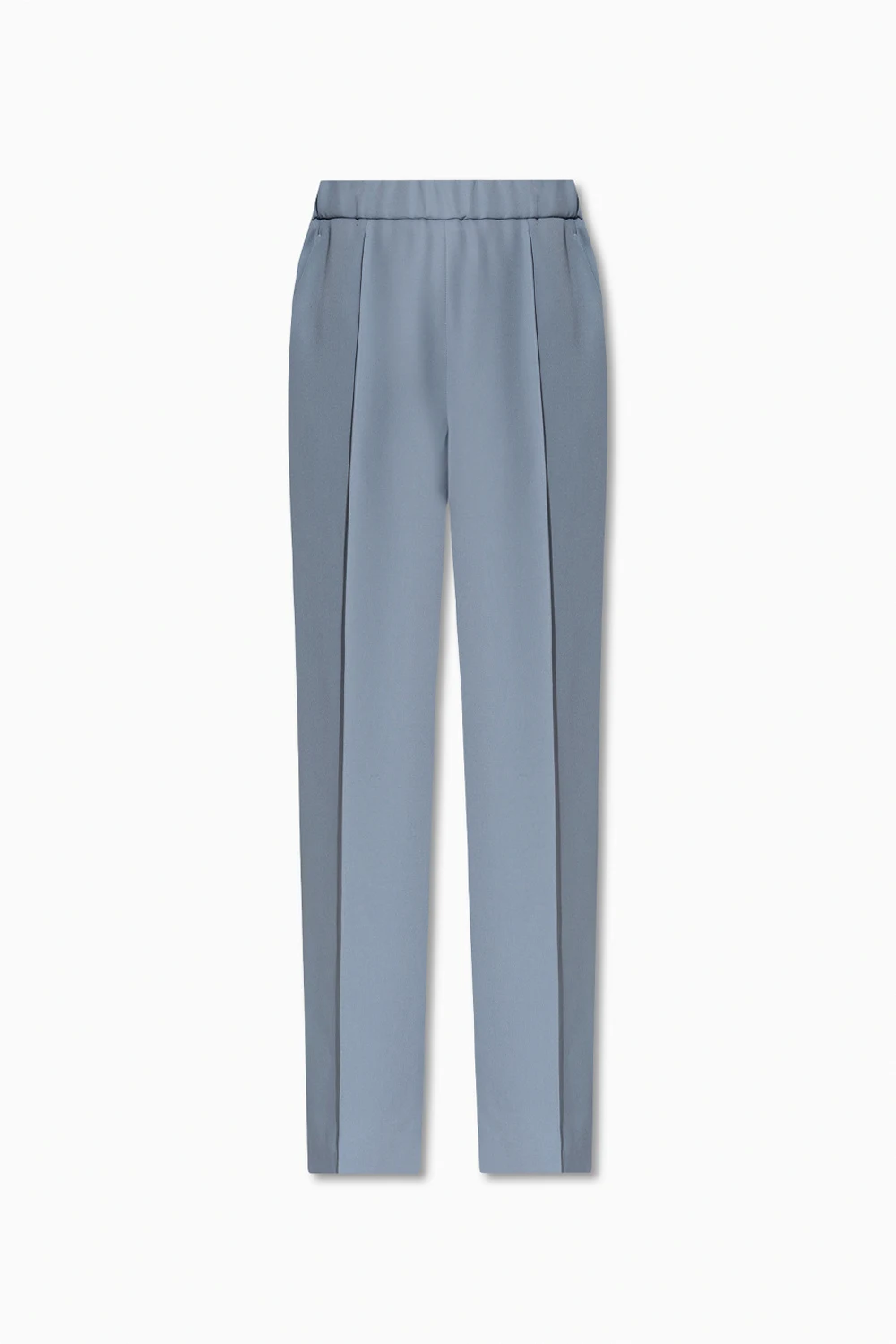 Pleat-front trousers