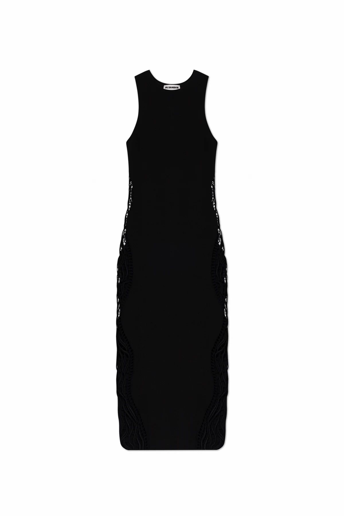 Langes ärmelloses Kleid