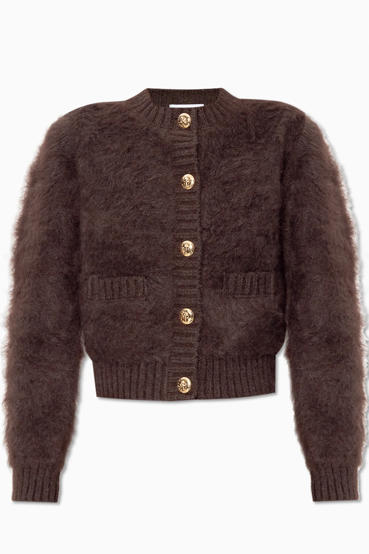 Strickjacke mit Logo
