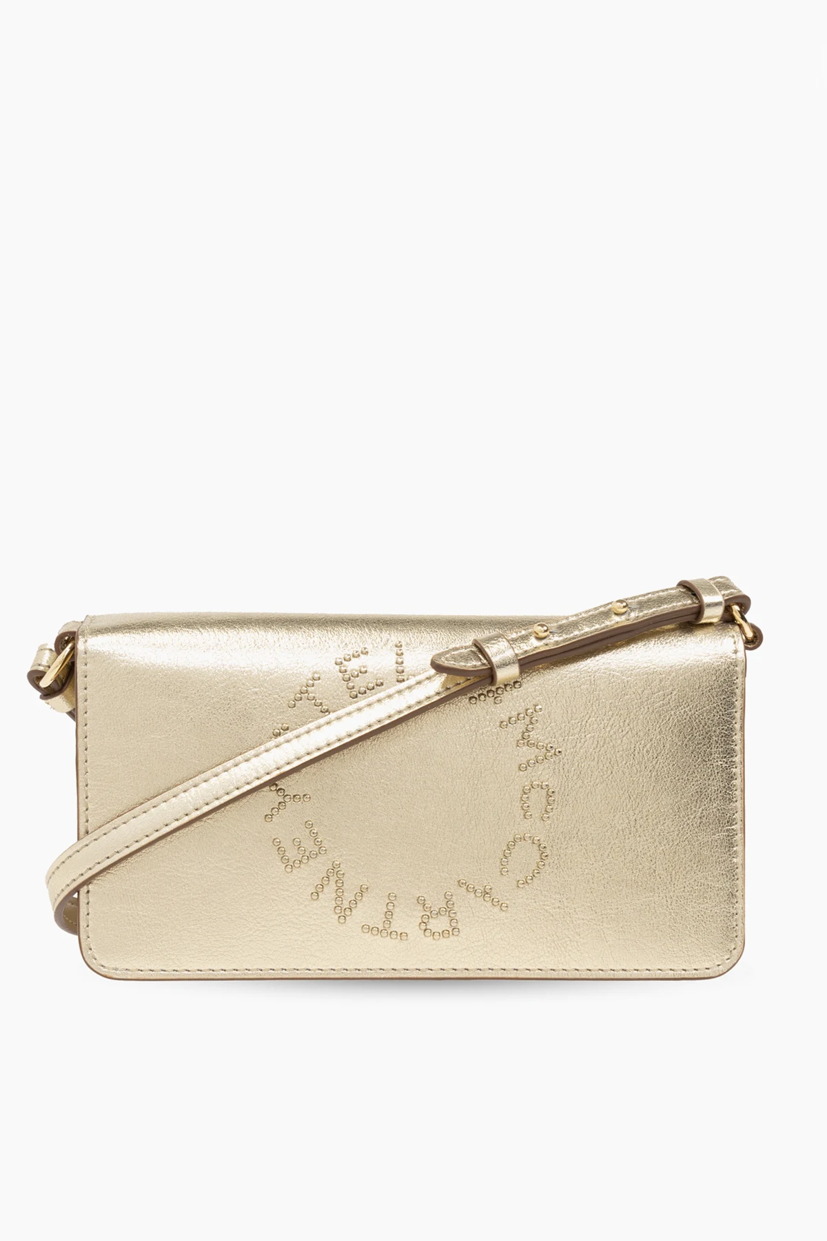 GOLD Wallet on a strap