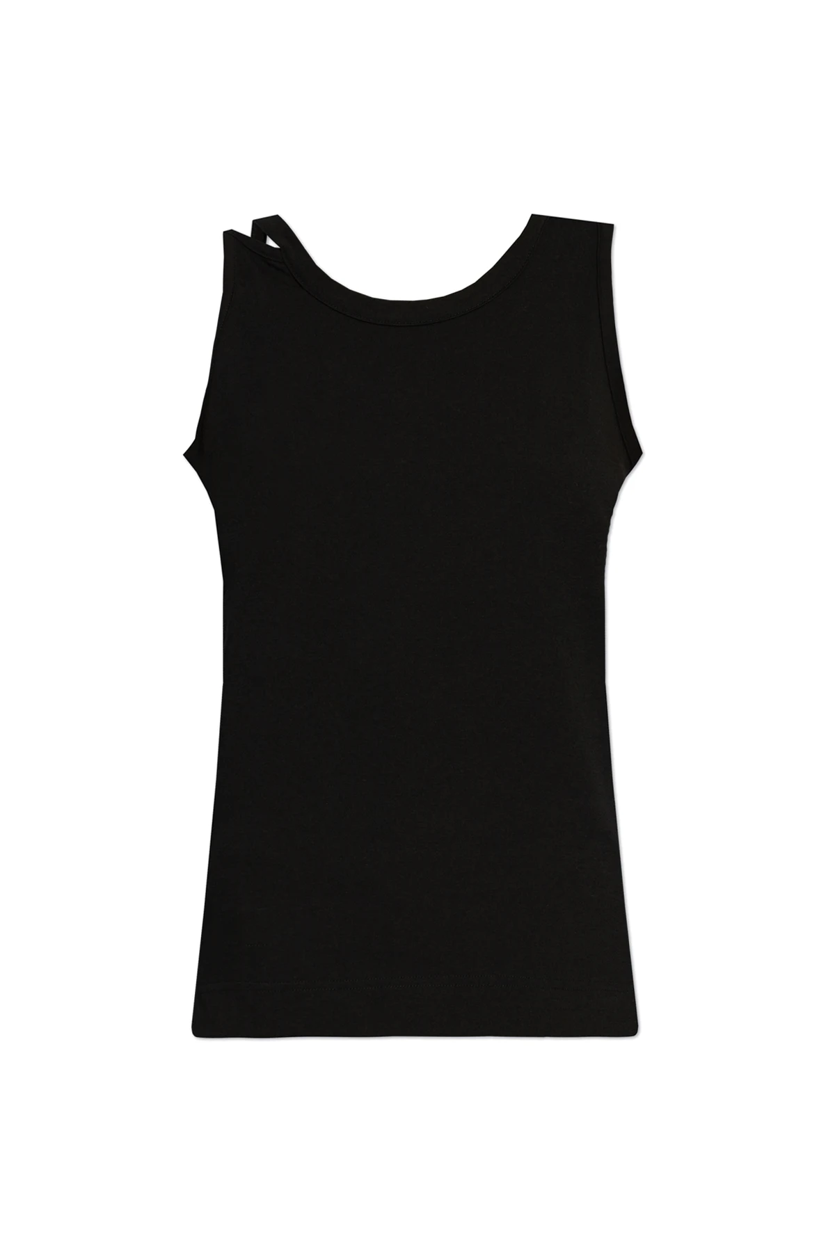 BLACK Top with shoulder cutouts