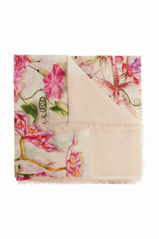 beige Wool scarf
