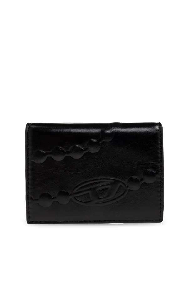 CZARNY Portfel ‘PC MONOGRAM’