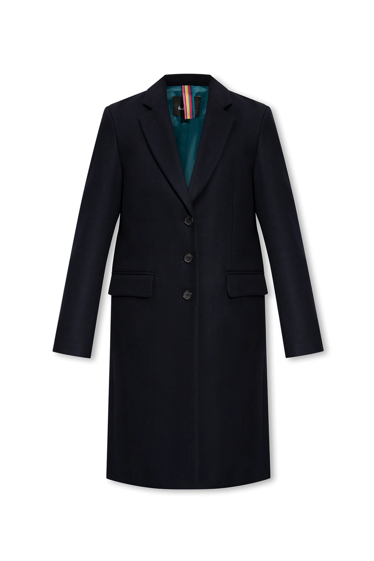Coat with notch lapels