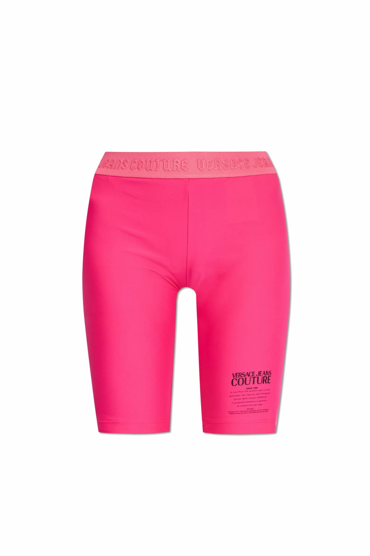 Krótke legginsy z logo