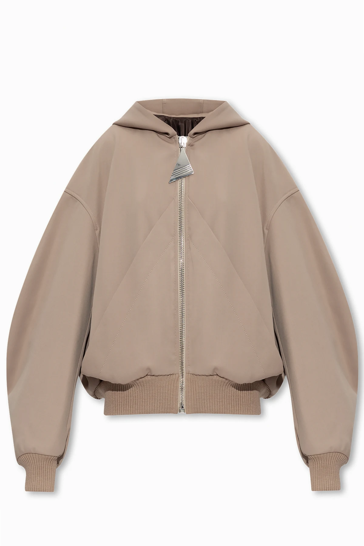 Wool bomber jacket
