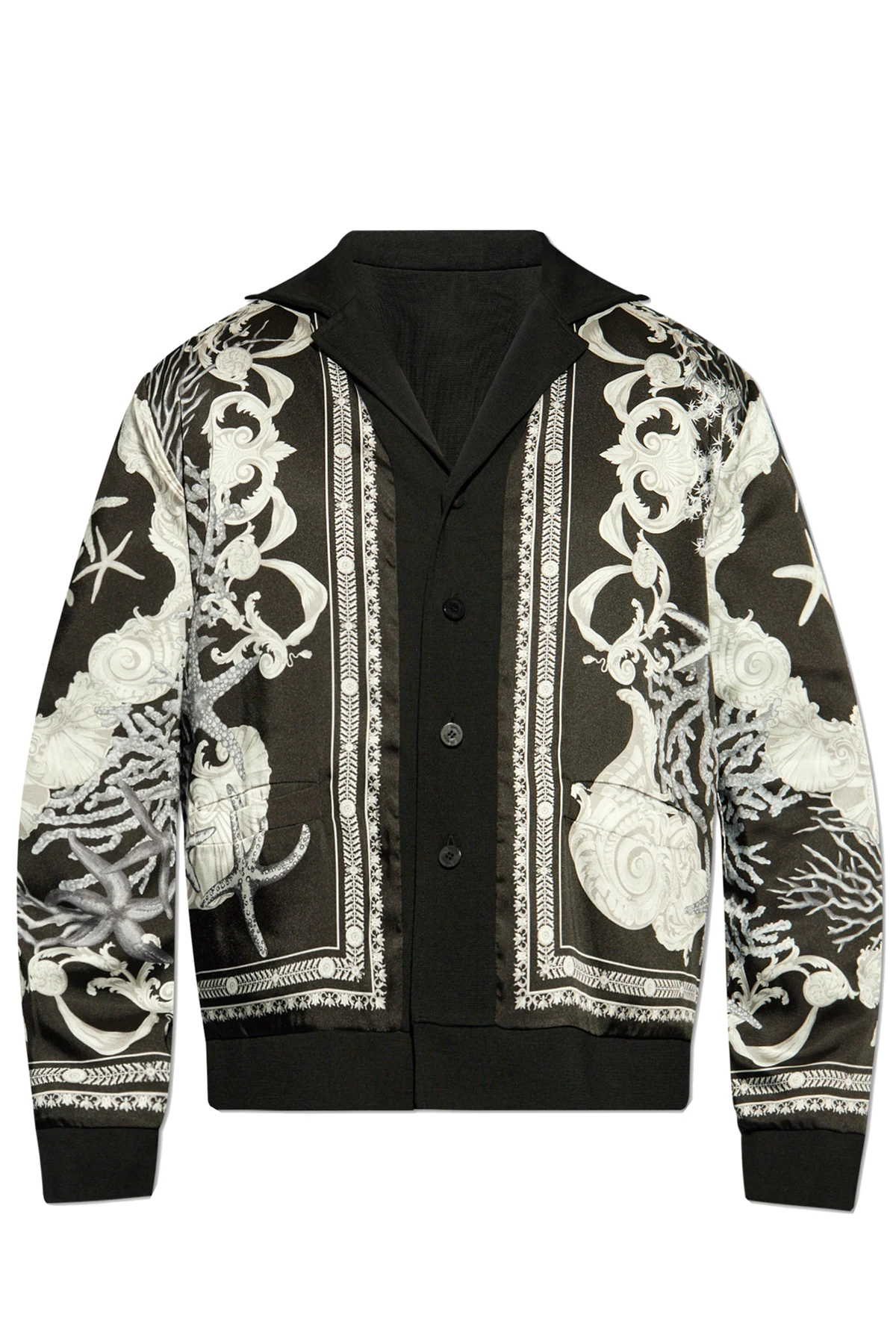 BLACK Reversible Cardigan