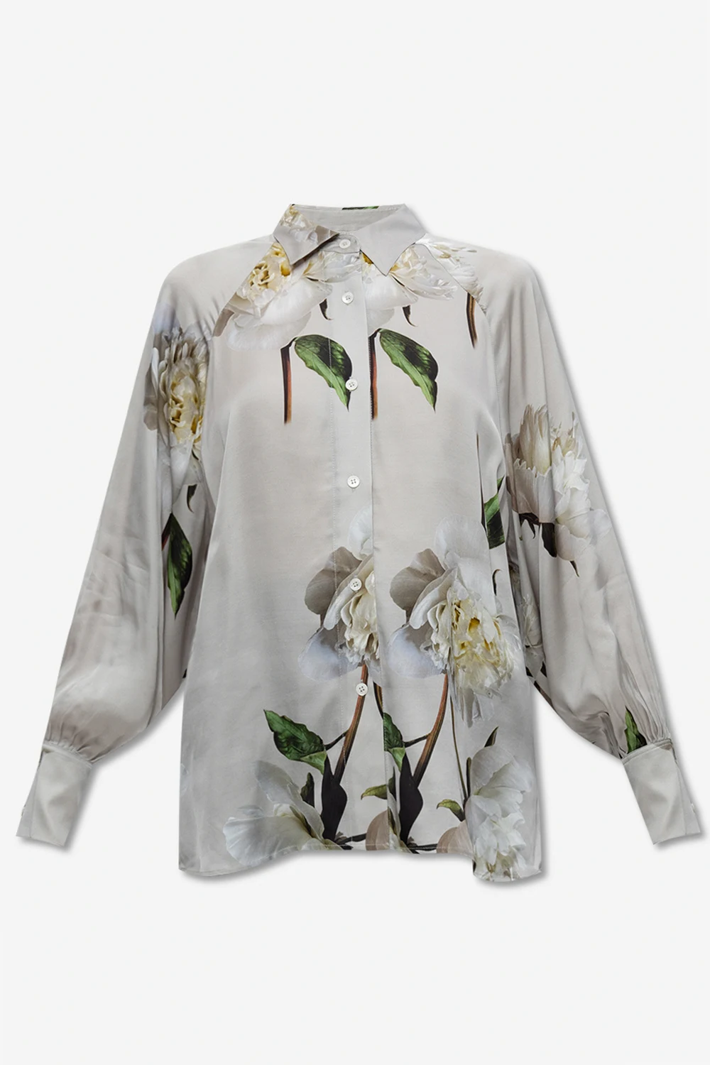 ‘Oana’ satin shirt