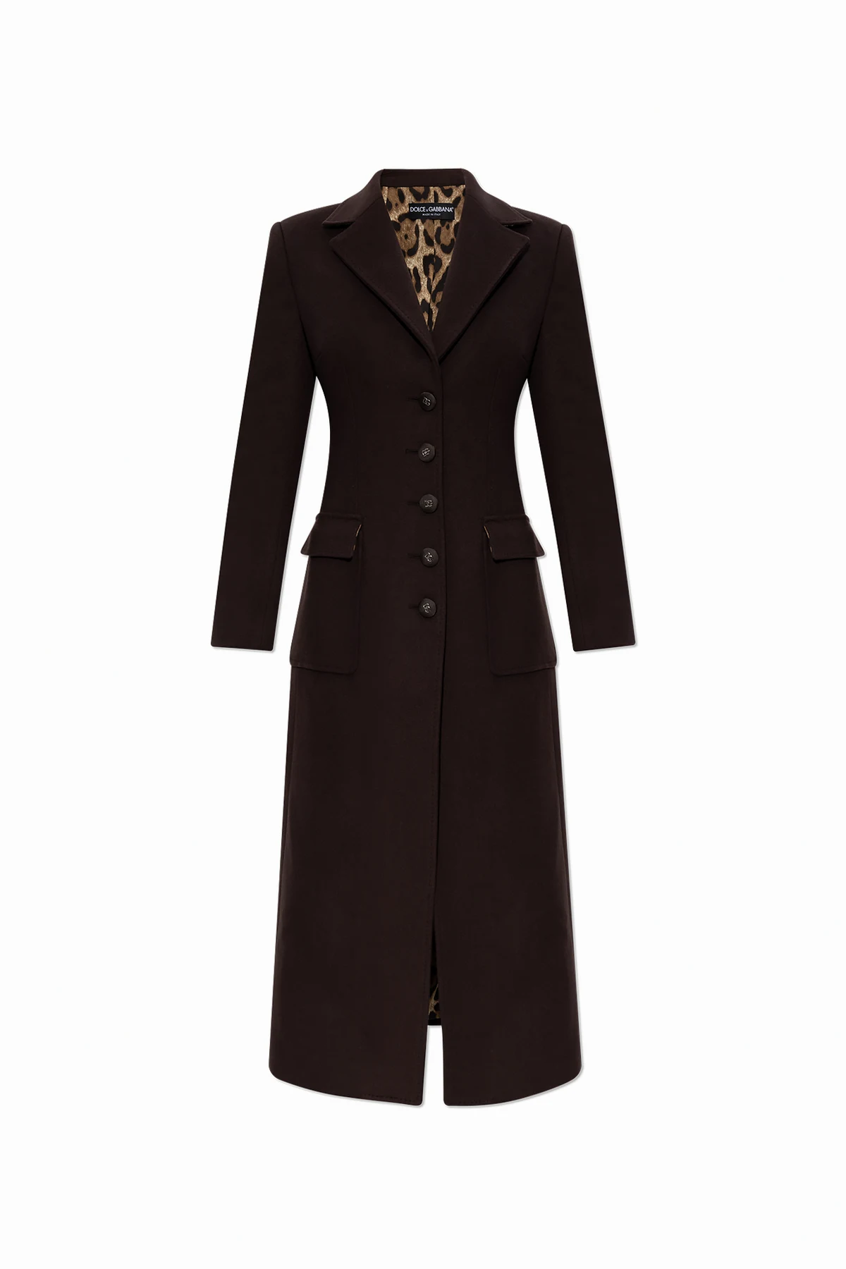 Form-fitting coat