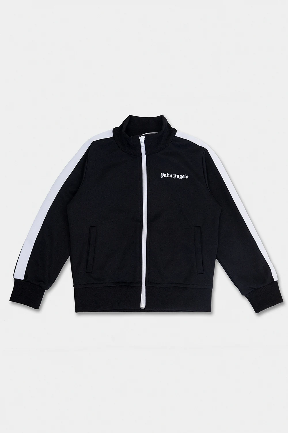 Sweatshirt with standing collar