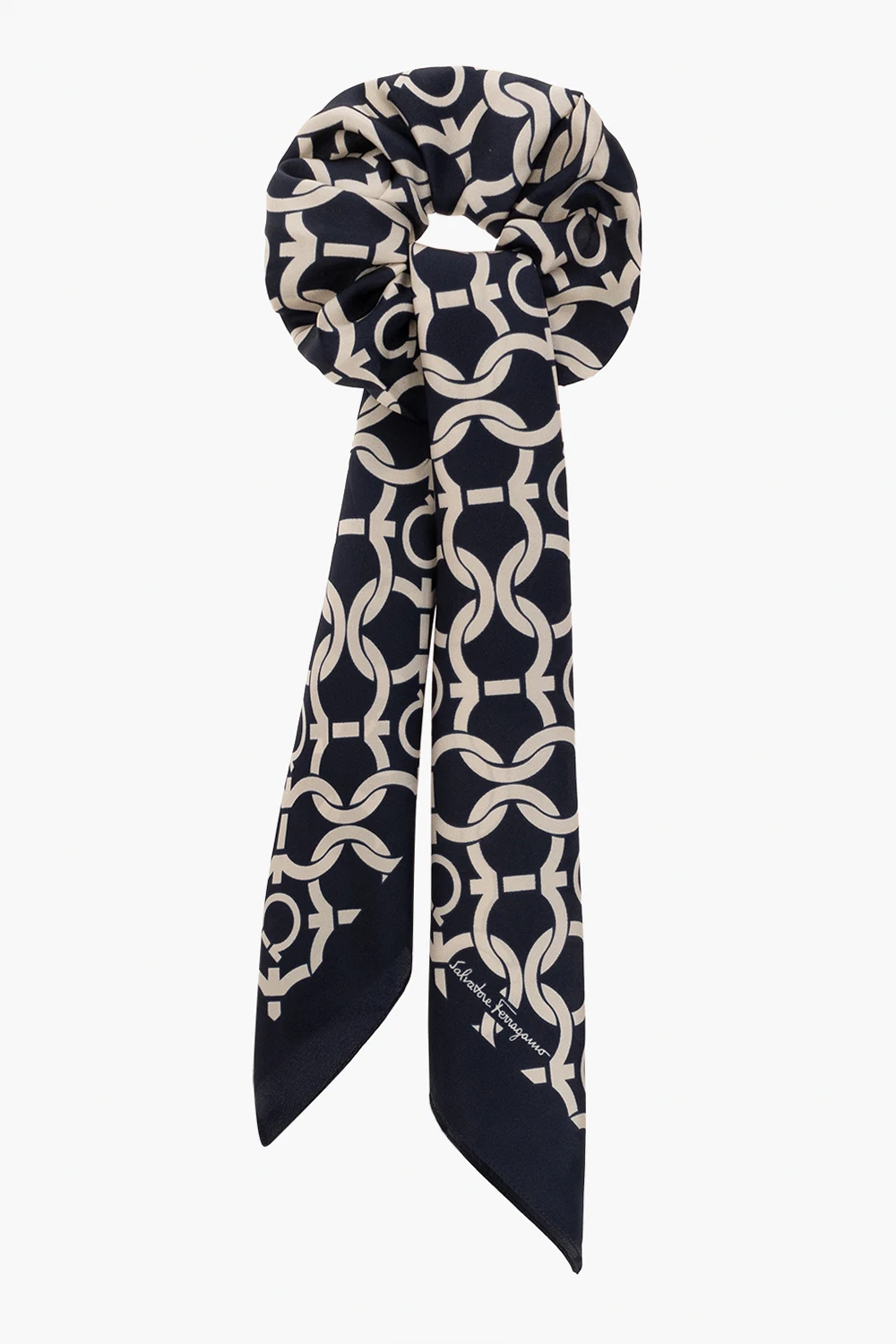 Gumka do włosów z apaszką