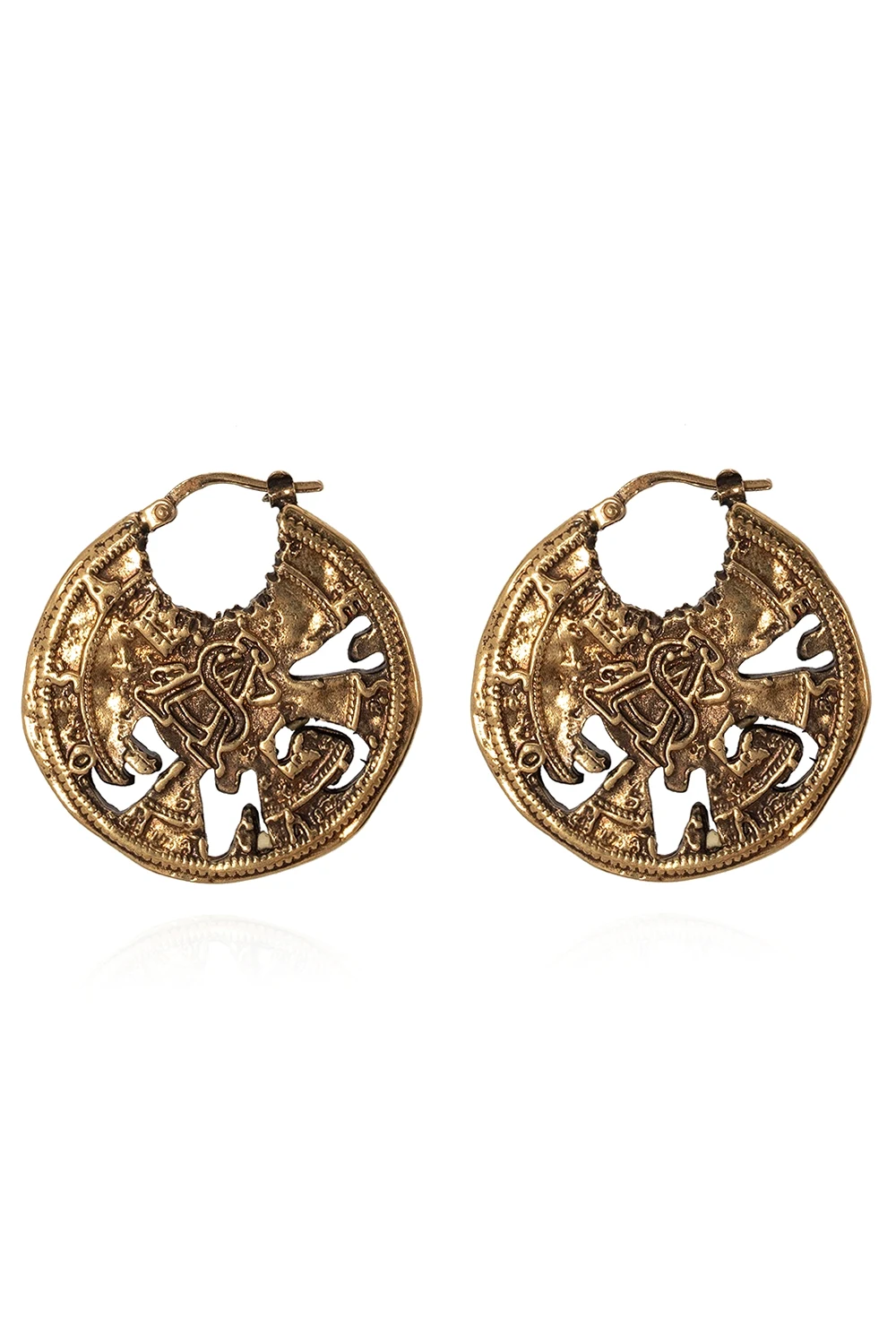 Appliquéd earrings