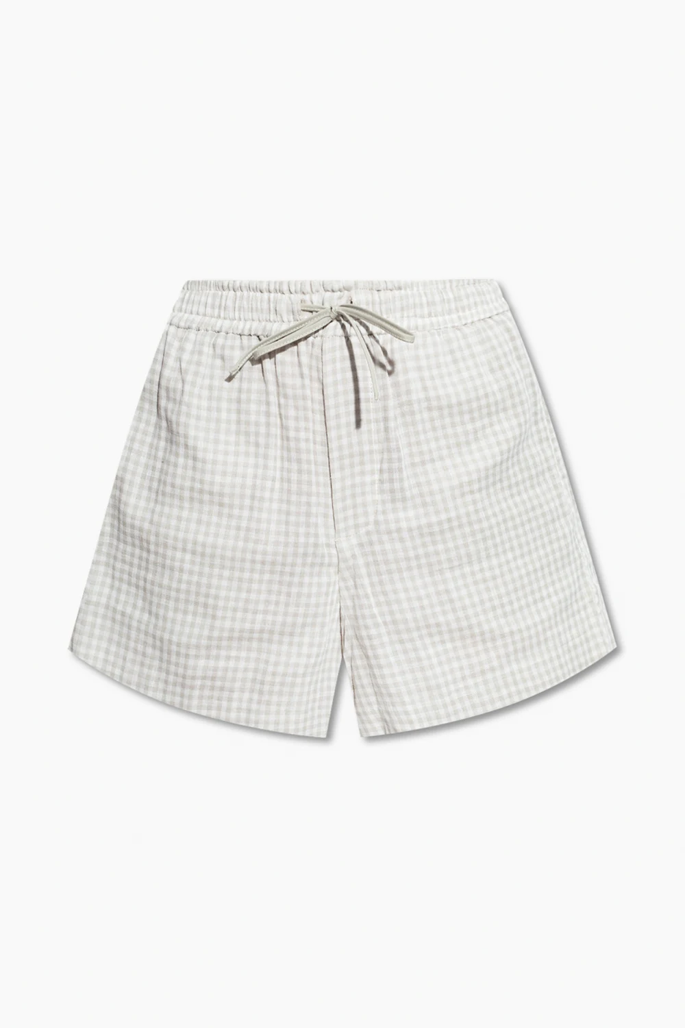 ‘Musan’ checked shorts