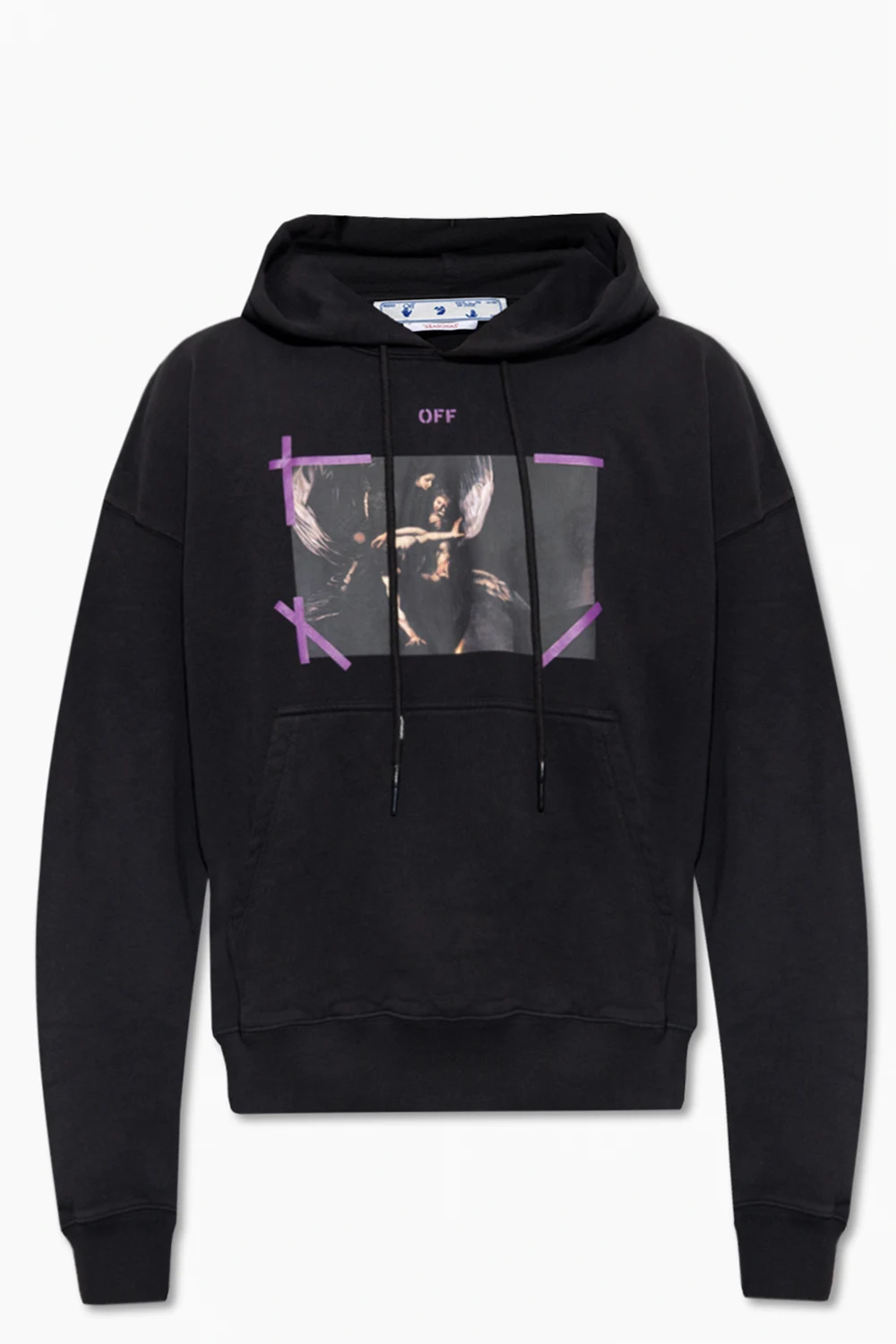 Hoodie with logo print