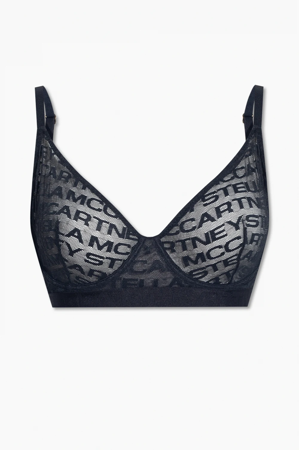 Openwork bra