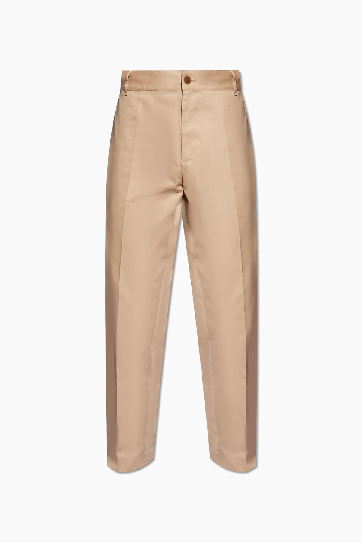 Pleat-front trousers