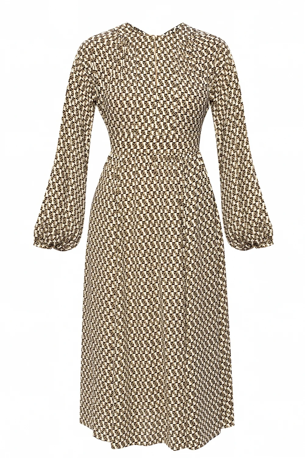 Sukienka z bufiastymi rękawami