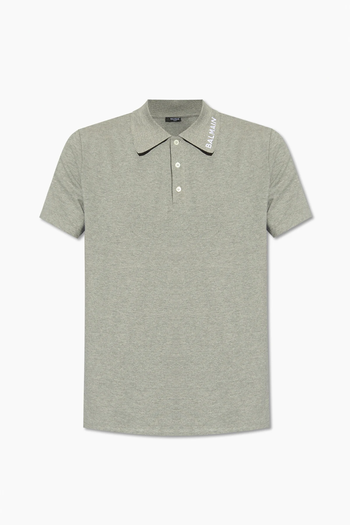 GREY Polo shirt with logo
