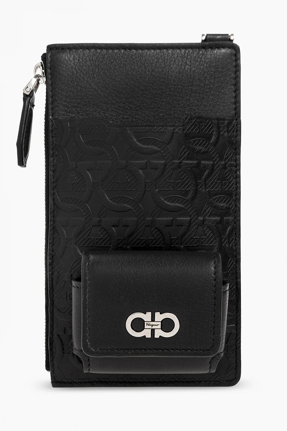 Strapped phone holder