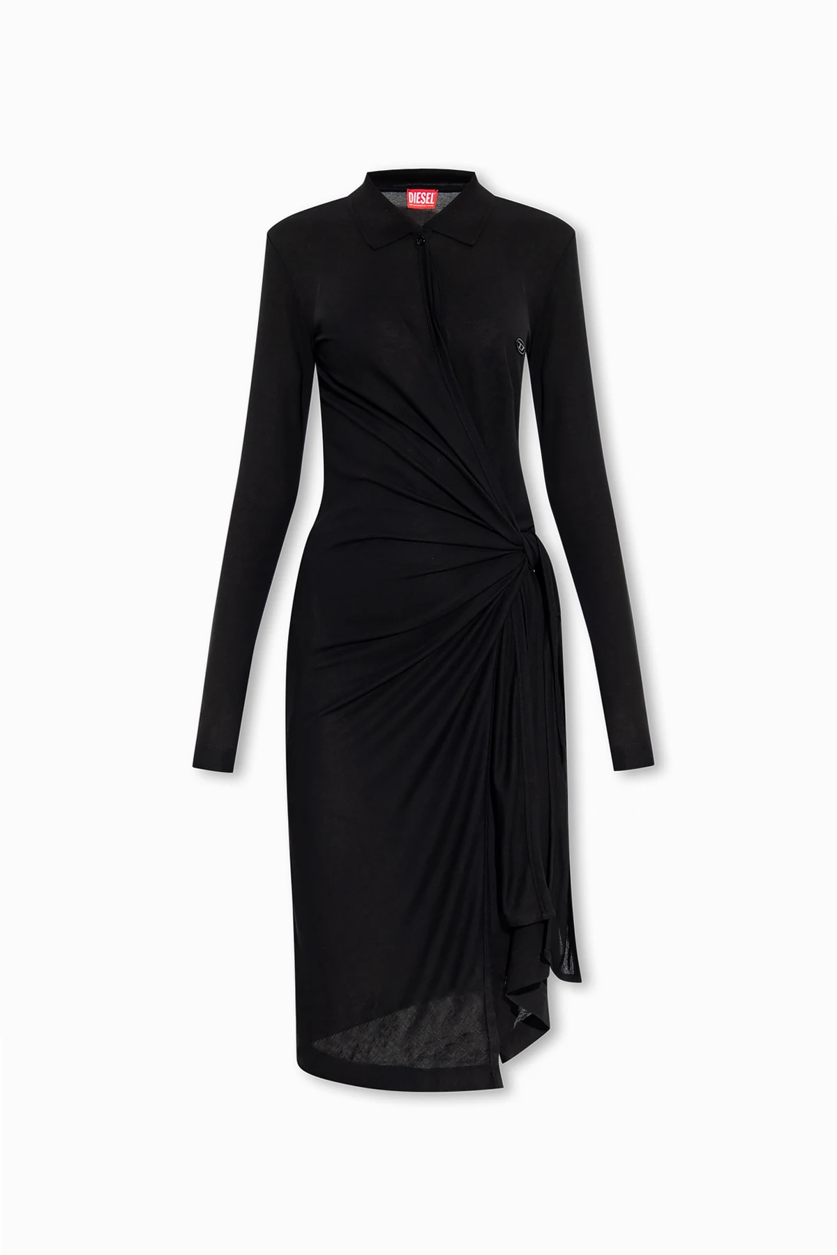 ‘D-WRIP’ wrap-over dress