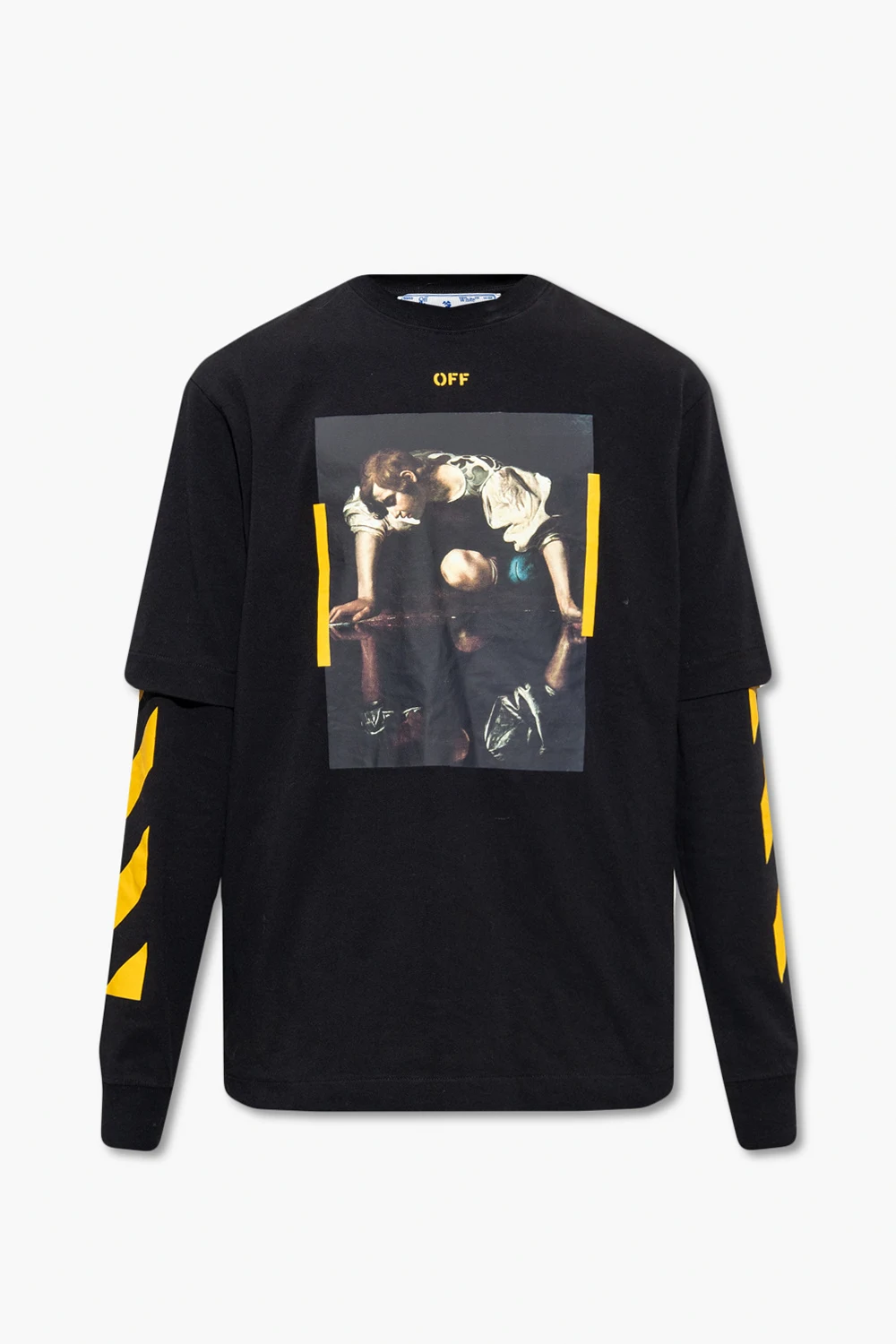 Two-layered T-shirt with print