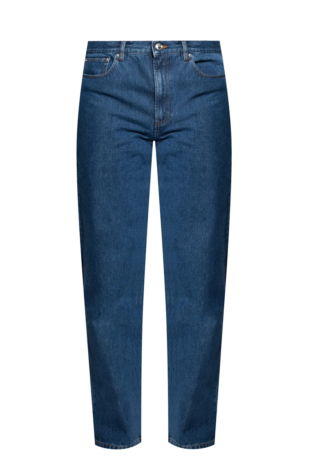 Jeans with tapered legs