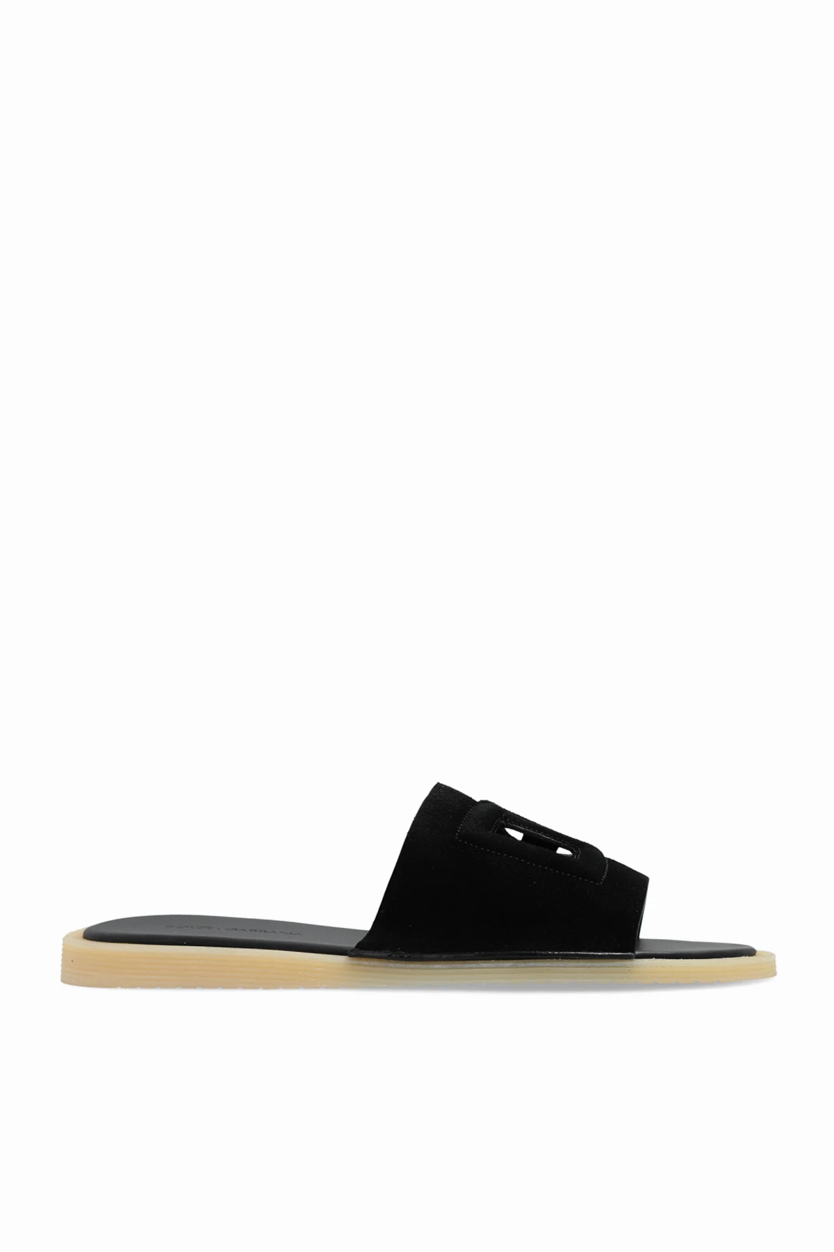 BLACK Suede Slippers