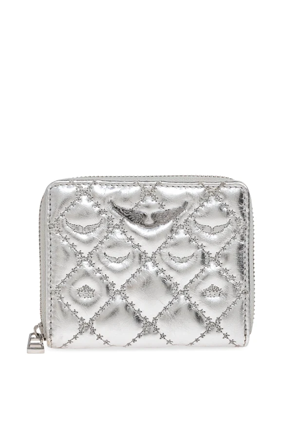 SILBER Lederportemonnaie