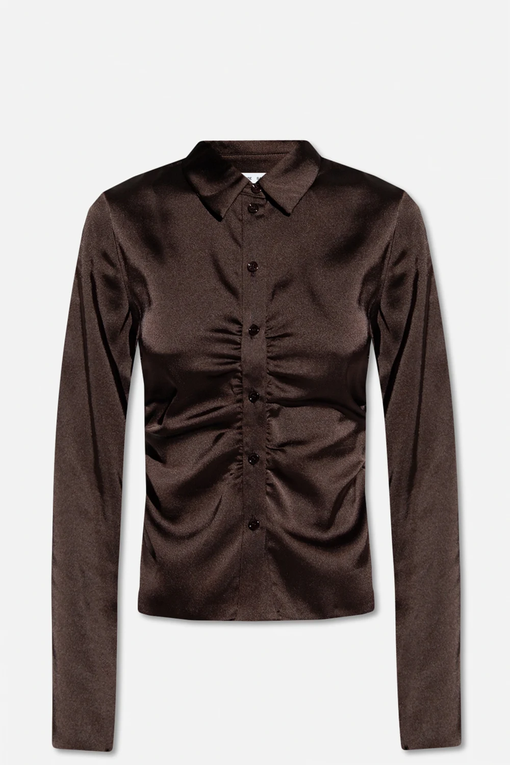 ‘Jolina’ satin shirt