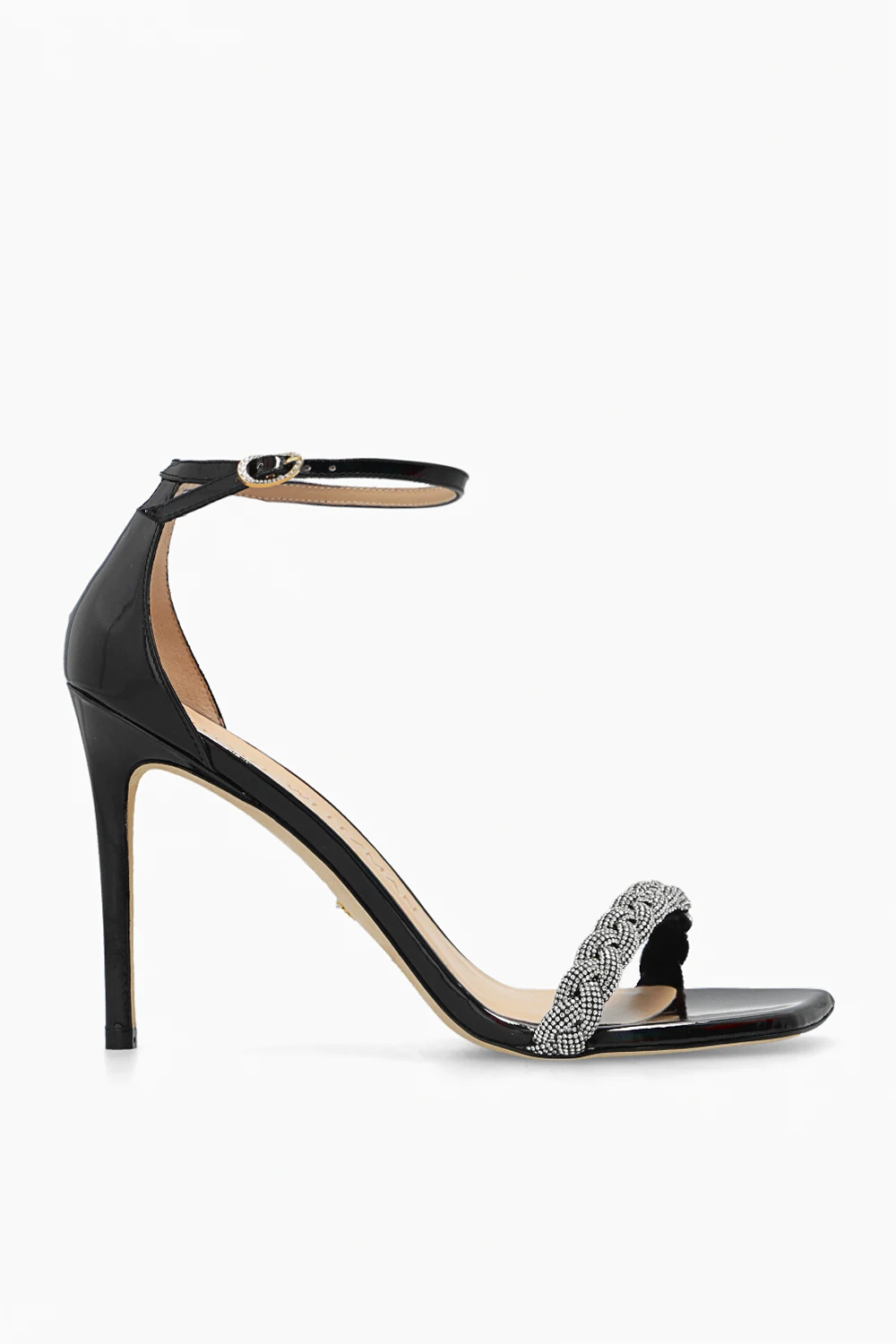 ‘Nudist Curve’ heeled sandals
