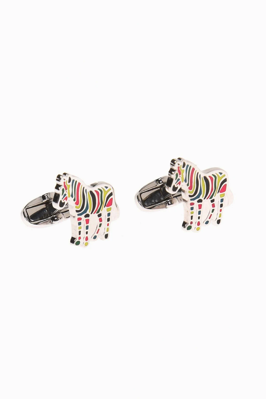 MULTICOLOUR Zebra cuff links