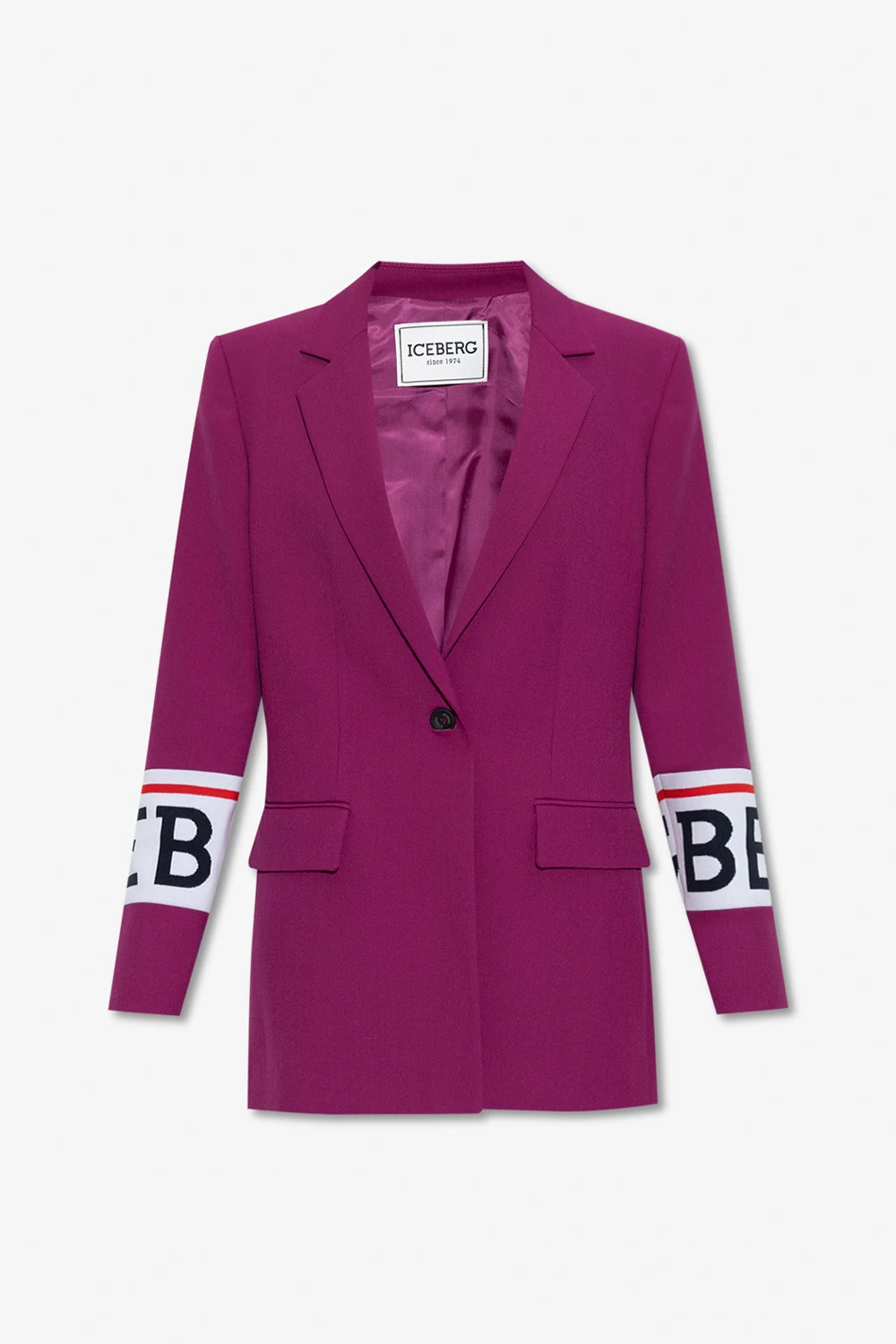 Blazer with logo