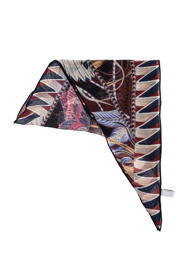 MULTICOLOUR Silk scarf