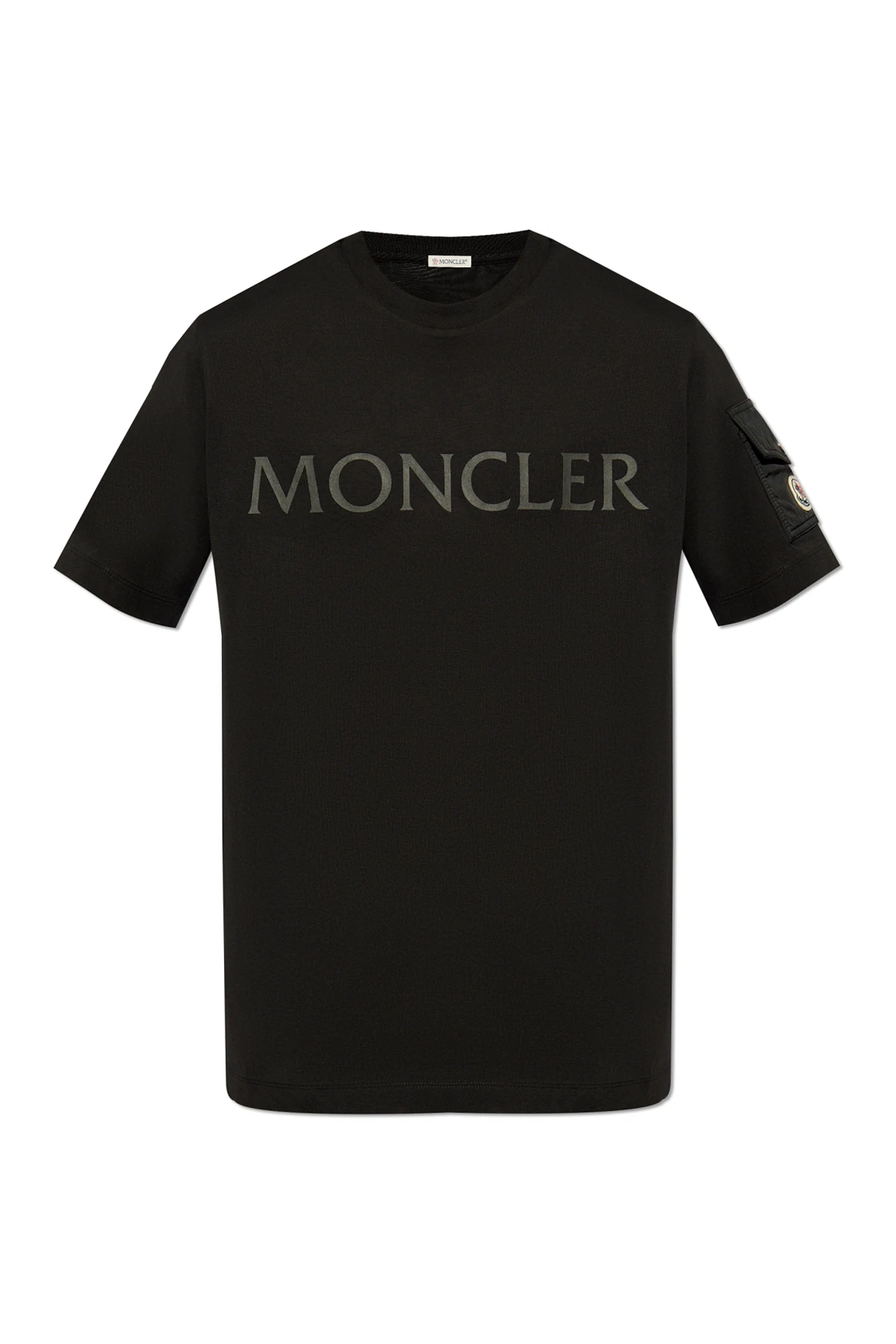 T-Shirt mit einer Tasche am Ärmel